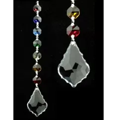 Hängende Dekoration - FengShui - Chakra - Kristall - Harmony - gew. Tropfen - ca. 20 cm