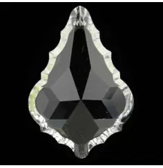Hängende Dekoration - FengShui - Kristall - Blatt - AAA Qualität - ca.6x4 cm
