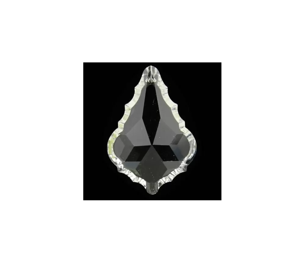 Hängende Dekoration - FengShui - Kristall - Blatt - AAA Qualität - ca.6x4 cm