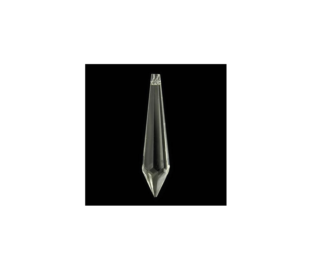 Hängende Dekoration - FengShui - Kristall - Zapfen - ca. 1,6 x 7,6 cm