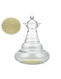 Nature's Design - Vitalkaraffe - Alladin - Blume des Lebens in Gold - 2,3 L inkl. Stöpsel