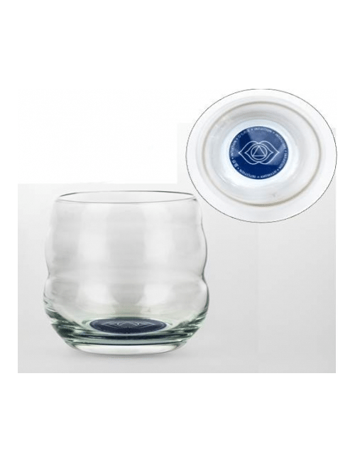 Nature's Design - Gläser Set - Chakra - 7tlg - mit farbigen Chakra Symbol auf Glasboden