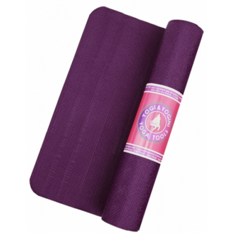 Yogi & Yogini - Yoga & Sport Matte Basic - PVC - violett ca. 61x183x0,5cm