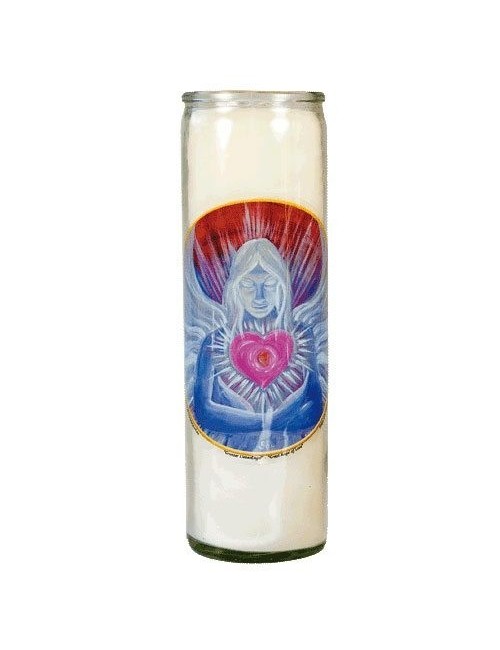 Kerze - Duftkerzen im Glas - Engel - 3er Set - Palmkernwachs - ca. 100 Std.