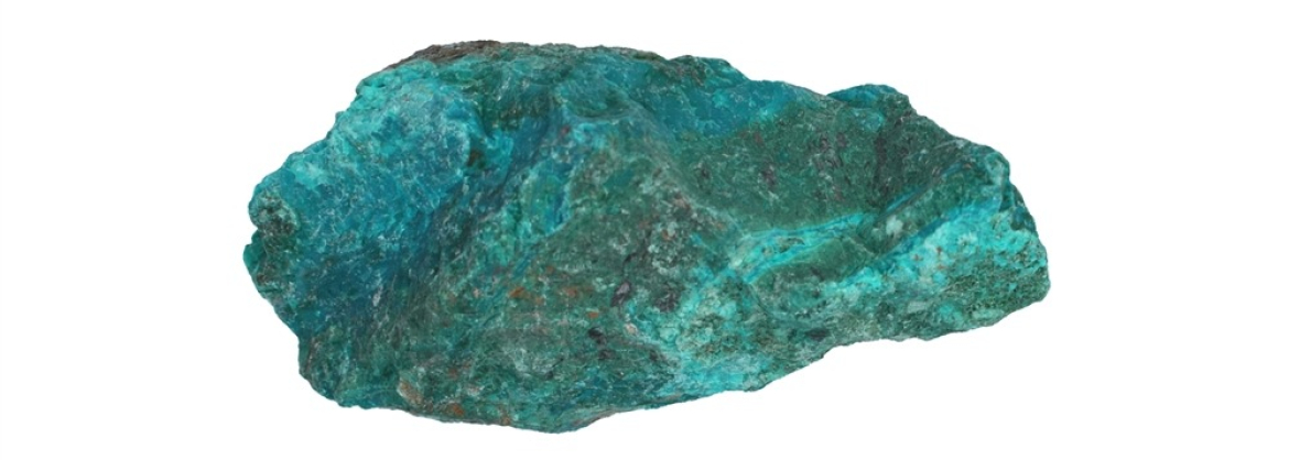 Stein des Monats: Rohstein Chrysocoll